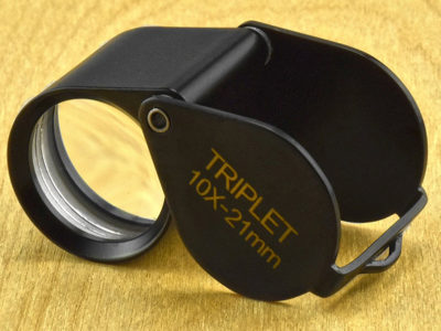 Triplet Jewelers Eye Loupe Magnifier Magnifying Glass Jewelry Diamond With BoÖÖ
