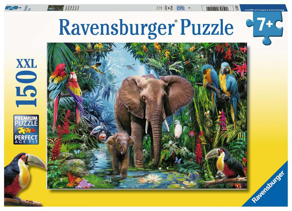 Ravensburger Elephants at the Oasis XXL 150pc Puzzle - Northwest Nature